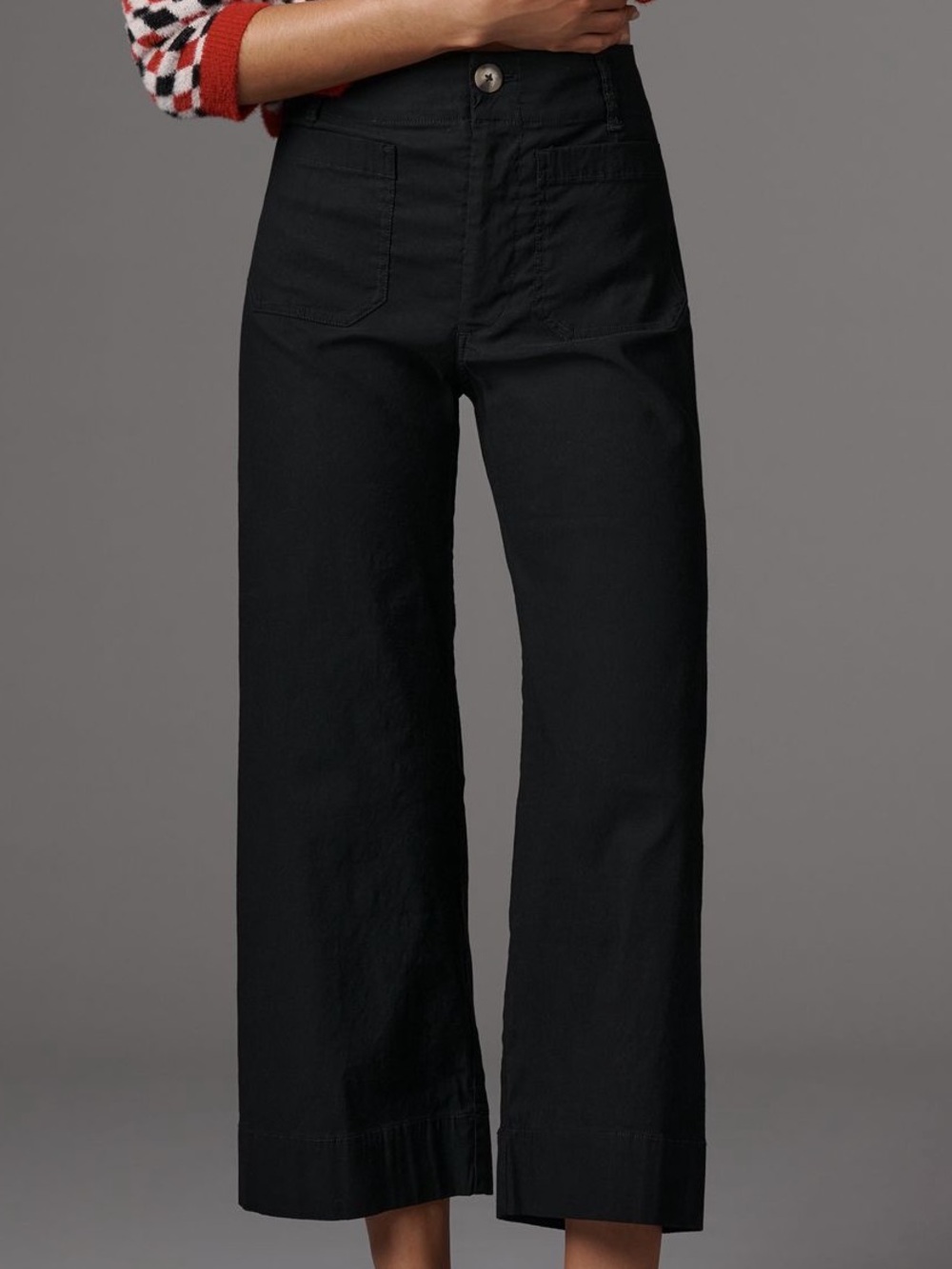 The Colette Crop Wide-Leg Pants by Maeve Black 30